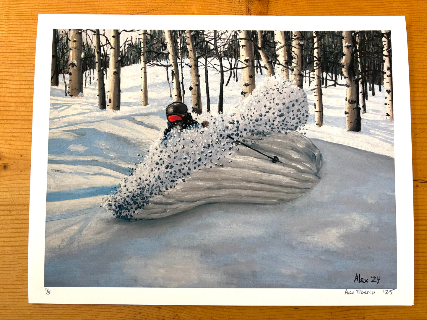 Powder Day Portrait (Limited Edition Print)