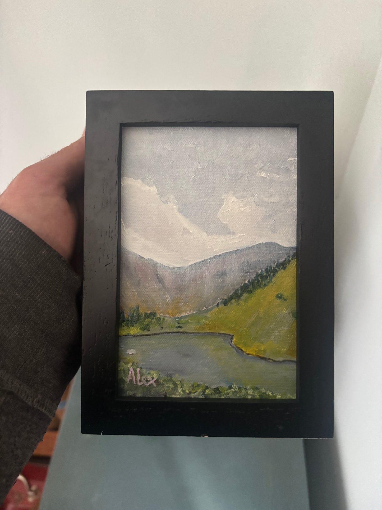 Rain Under the Divide (study)