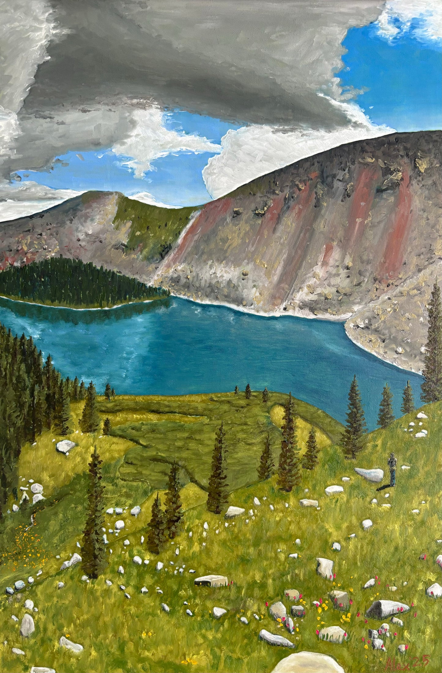 Down to the Lake