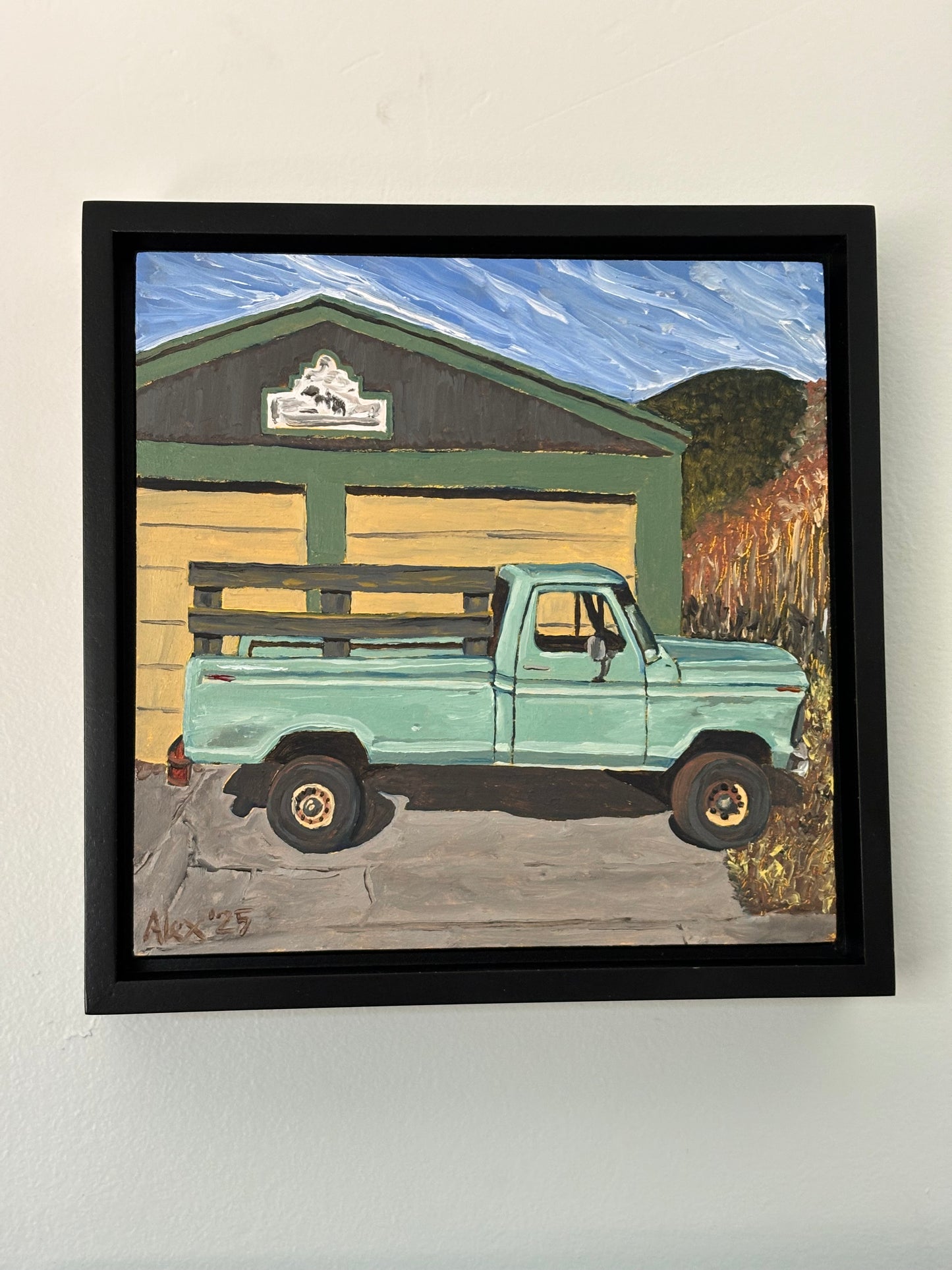 Turquoise Truck