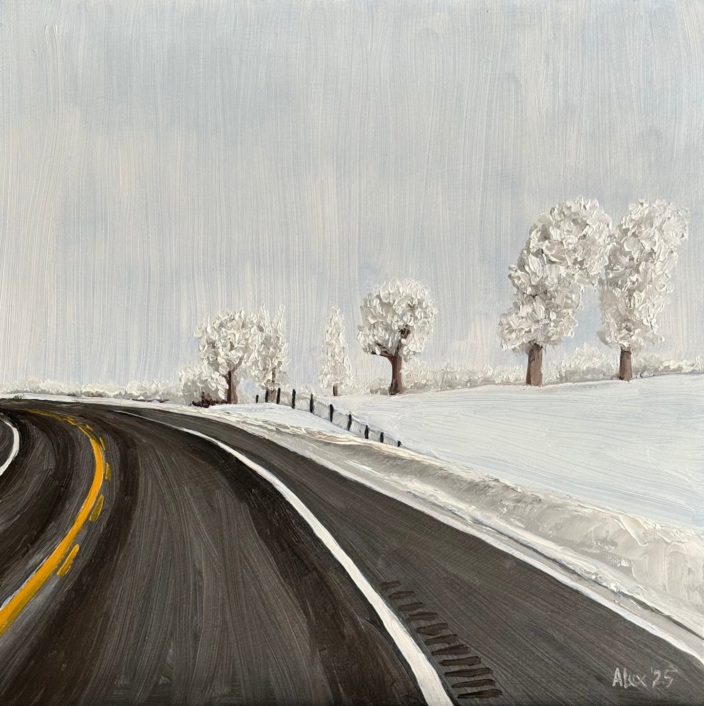 Cold Morning on US50