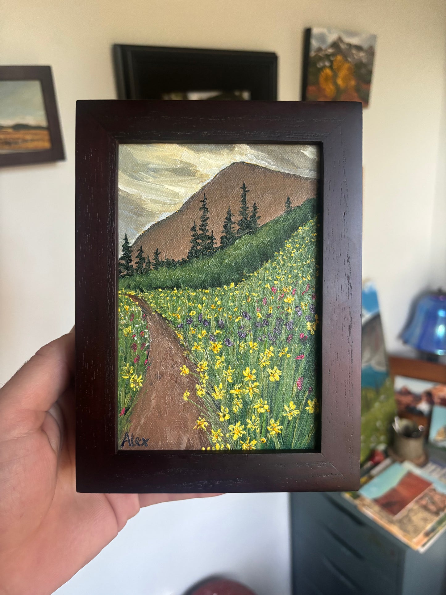 Sun Showers and Wildflowers (study)