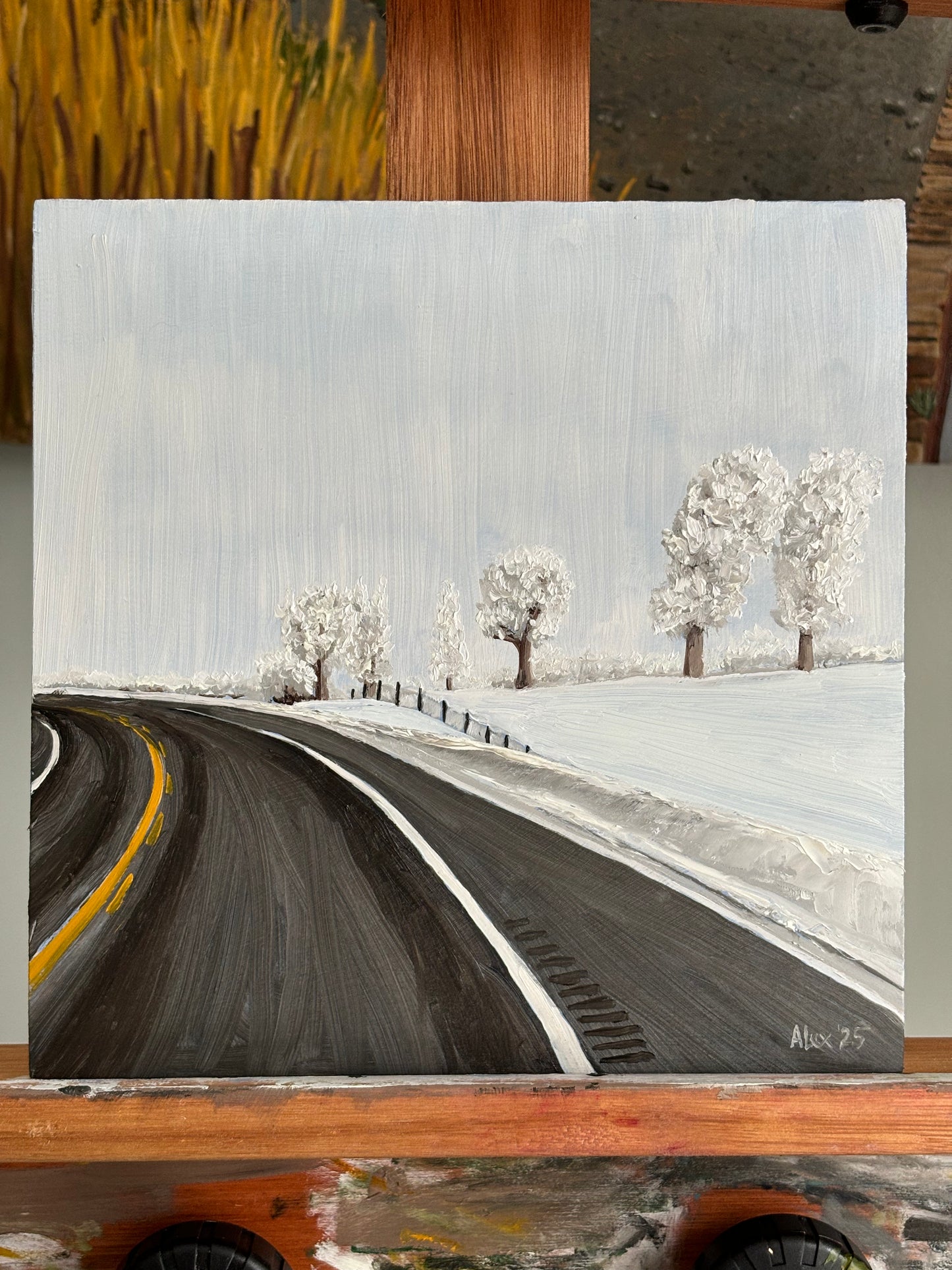 Cold Morning on US50