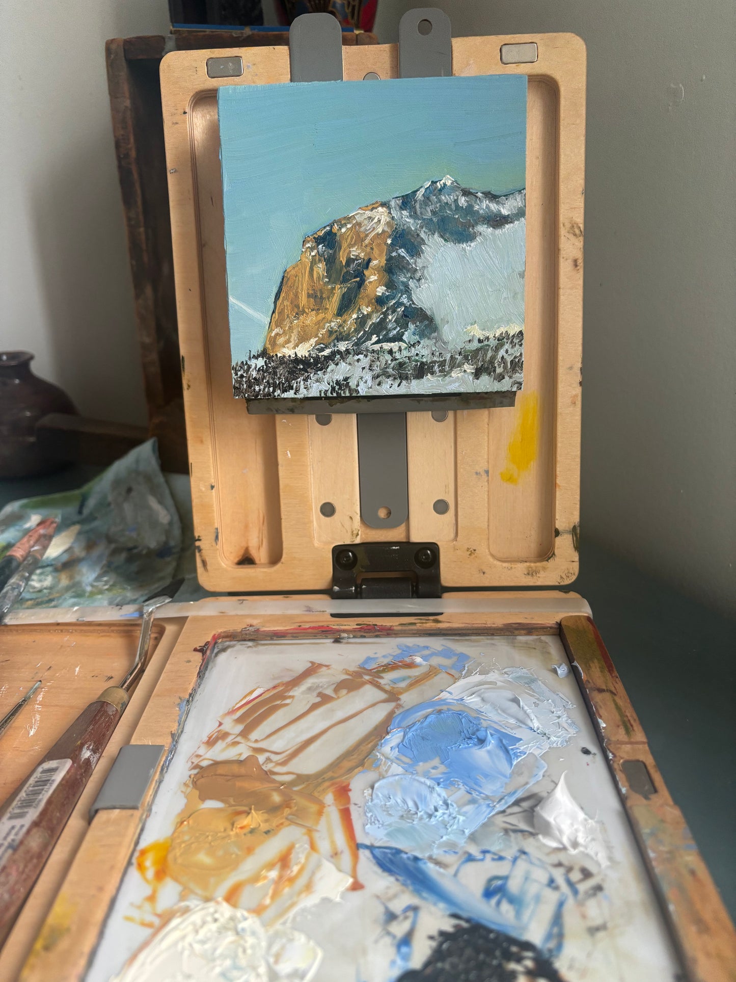 Morning Light on Gothic Mountain