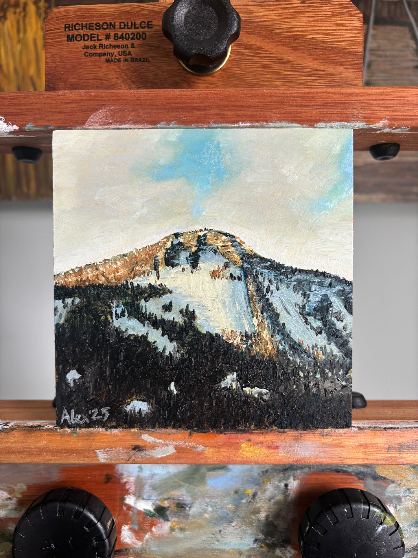 Alpenglow on Basalt Mtn
