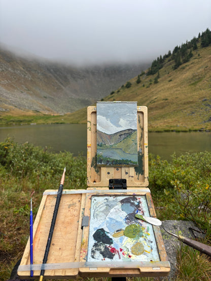Rain Under the Divide (study)
