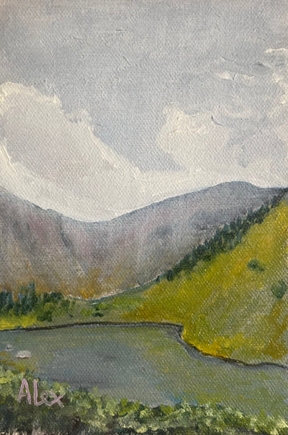Rain Under the Divide (study)