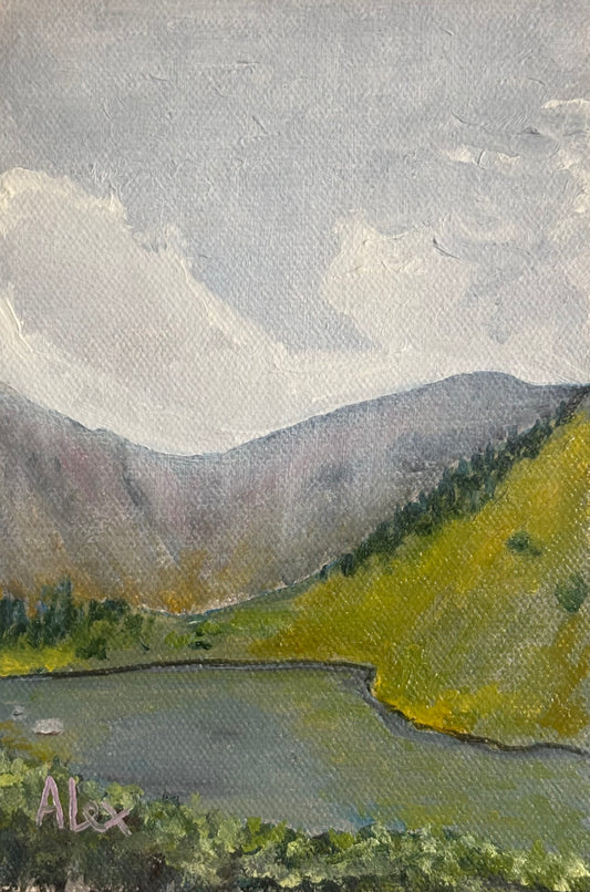 Rain Under the Divide (study)