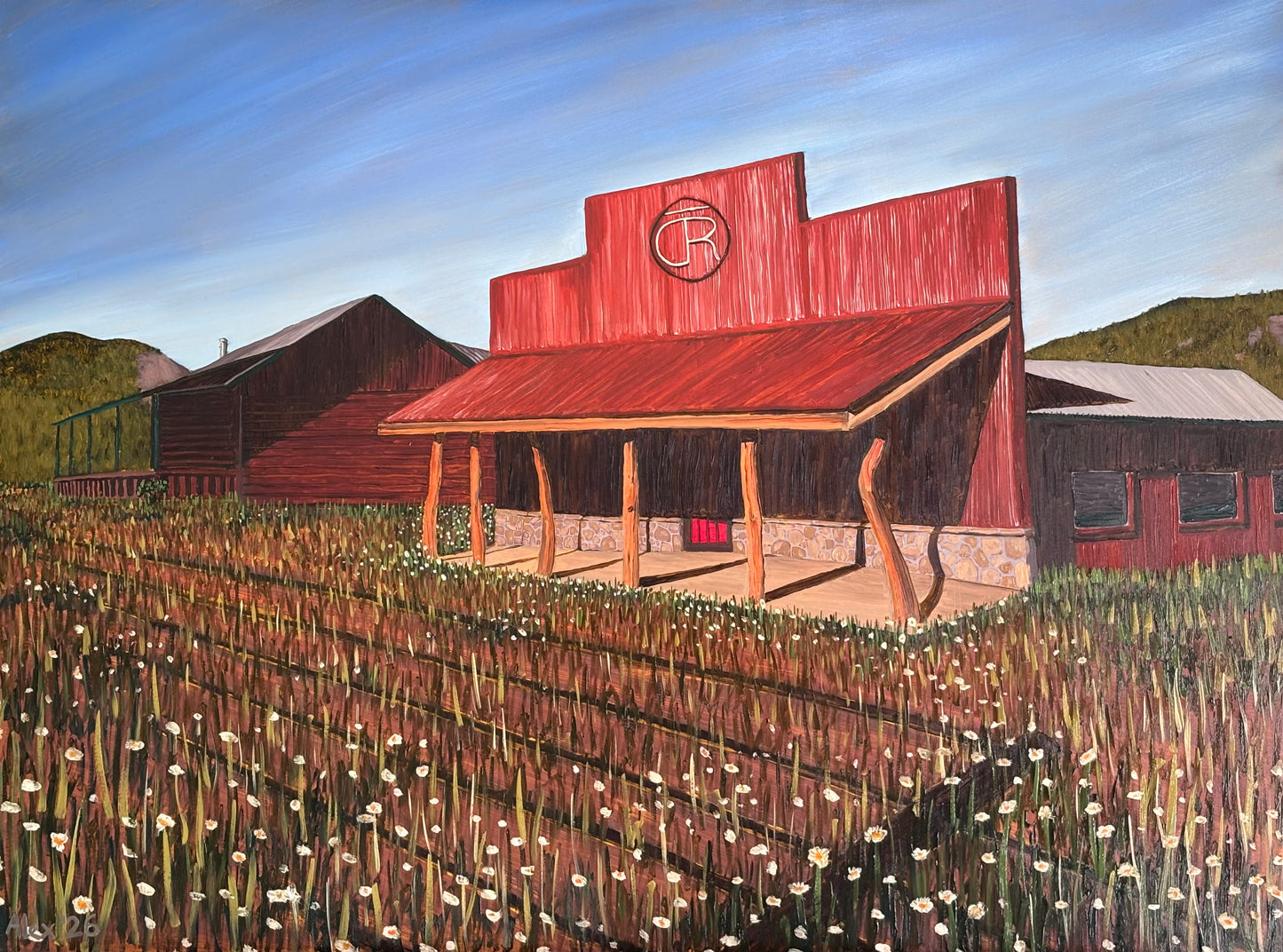 Morning Light at the Ticup Corral