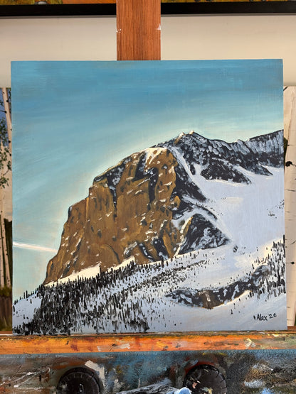 Morning Light on Gothic Mountain