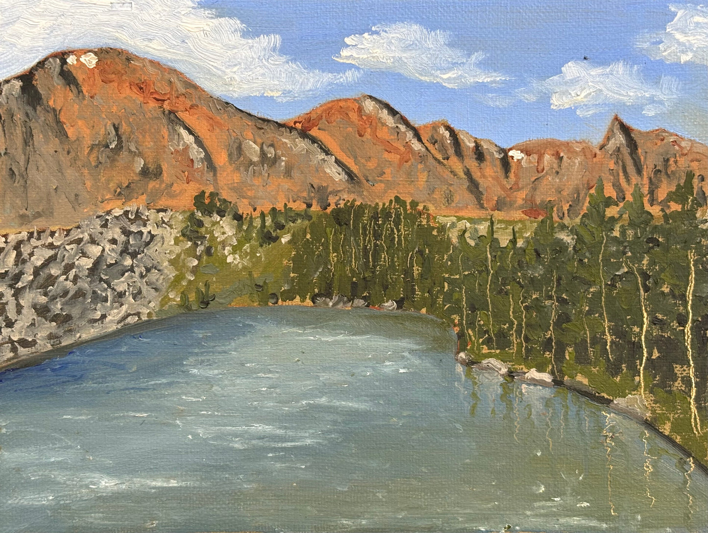 Henry Lake Morning (study)