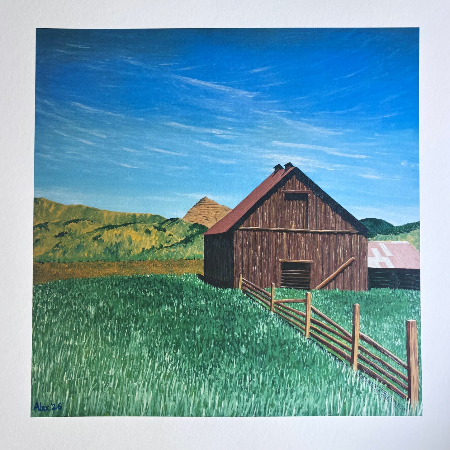 Brush Creek Barn (archival print)