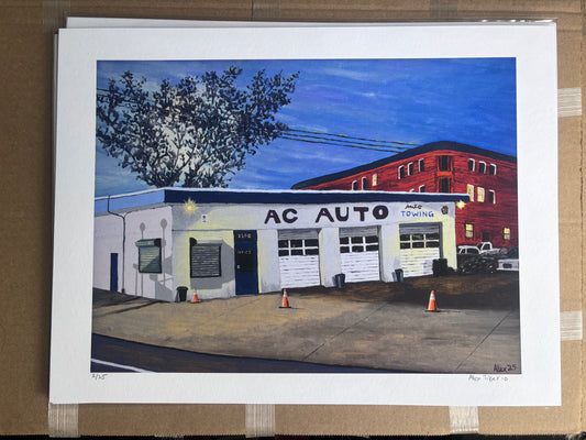 AC Auto Repair (archival print)
