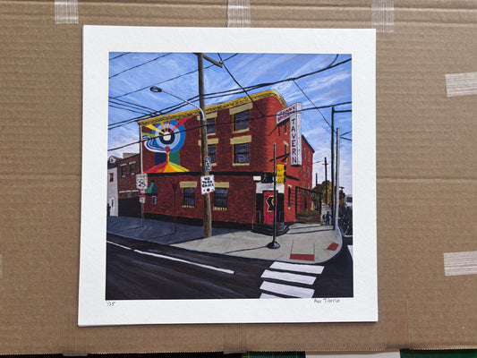 The Corner of Frankford and Girard (archival print)